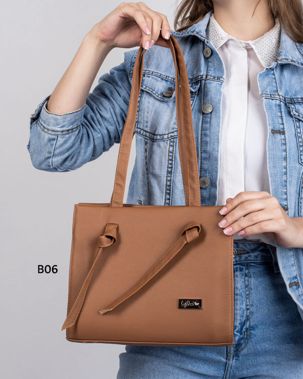 Bolso manos libres color miel