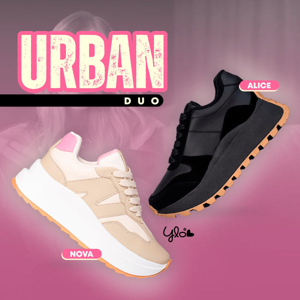 Urban Duo – Combo Tenis Nova + Alice | Ylo Shoes