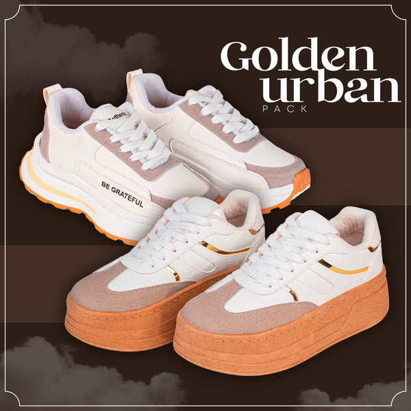 Golden Urban Pack – Combo Tenis Gala + Lorens | Ylo Shoes