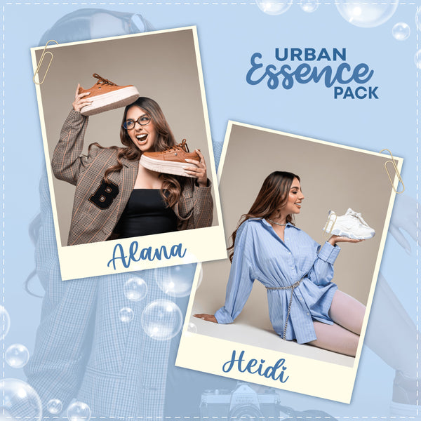 Urban Essence Pack – Combo Tenis Heidi + Alana | Ylo Shoes