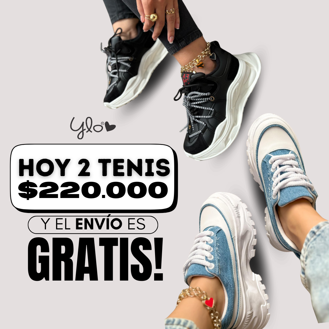 Pack x2 tenis