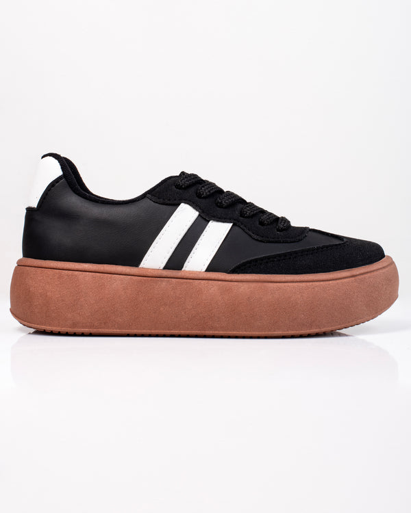 Tenis Anyela – Plataforma color caramelo | Ylo Shoes