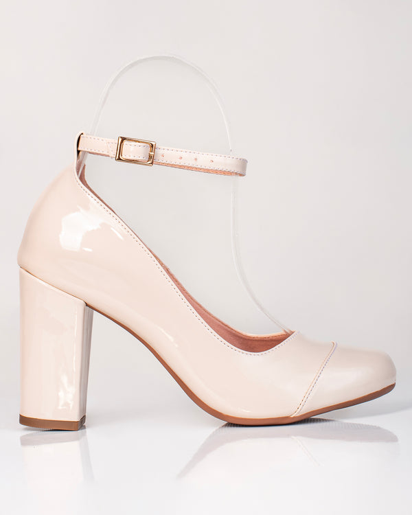 Tacón Paloma T803 para mujer – Tacón grueso 7 cm  | Ylo Shoes
