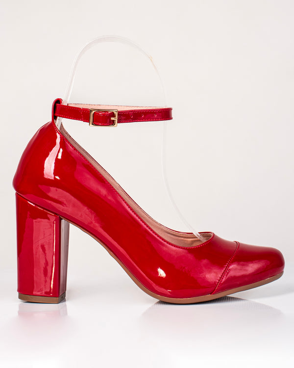 Tacón Paloma T803 para mujer – Tacón grueso 7 cm  | Ylo Shoes