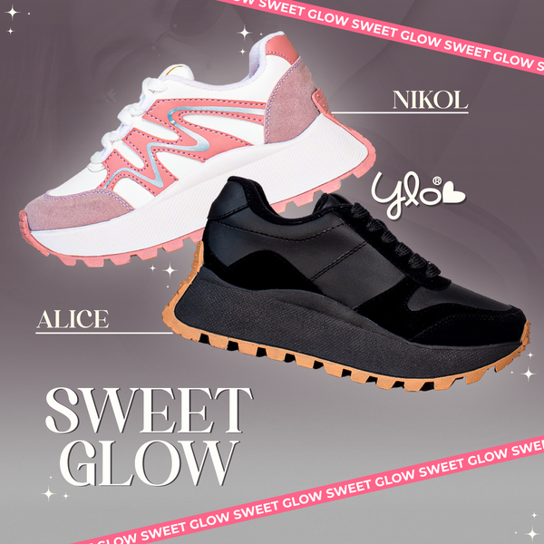 Sweet Glow – Combo Tenis Nikol + Alice | Ylo Shoes