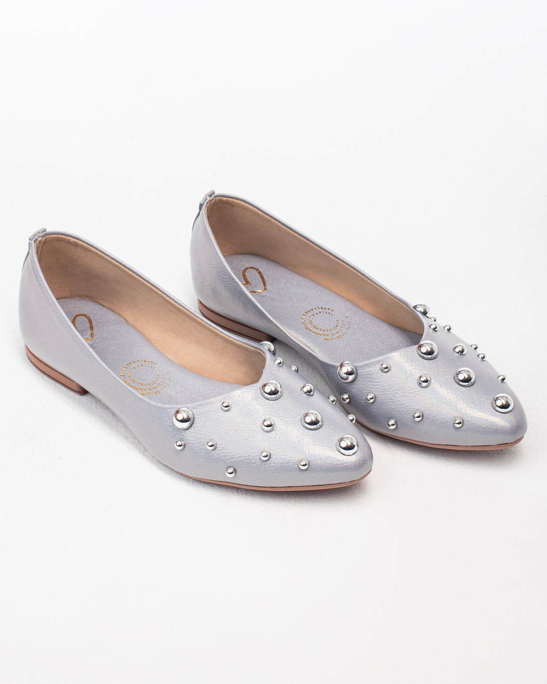 Baletas para mujer Y2407 con taches | YLO SHOES – Ylo Shoes